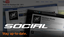 Nautique Social Networks, Facebook, youtube, Flickr...